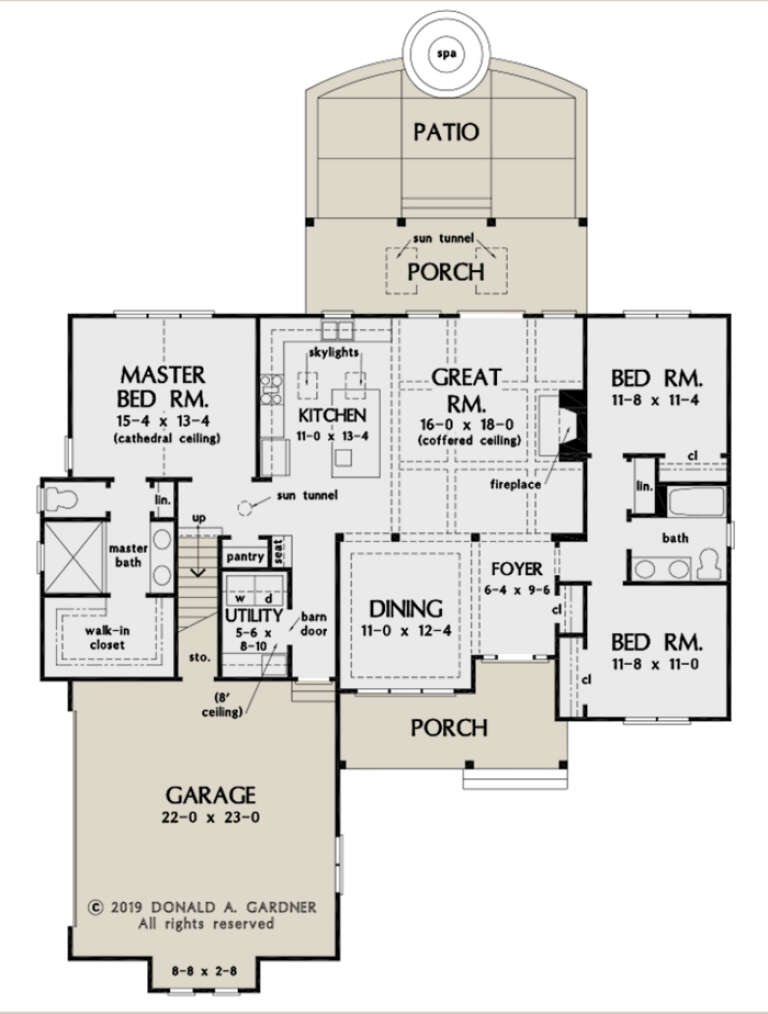 House Plan House Plan #26946 Drawing 1