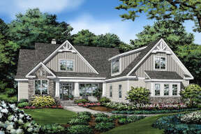 Craftsman House Plan #2865-00145 Elevation Photo