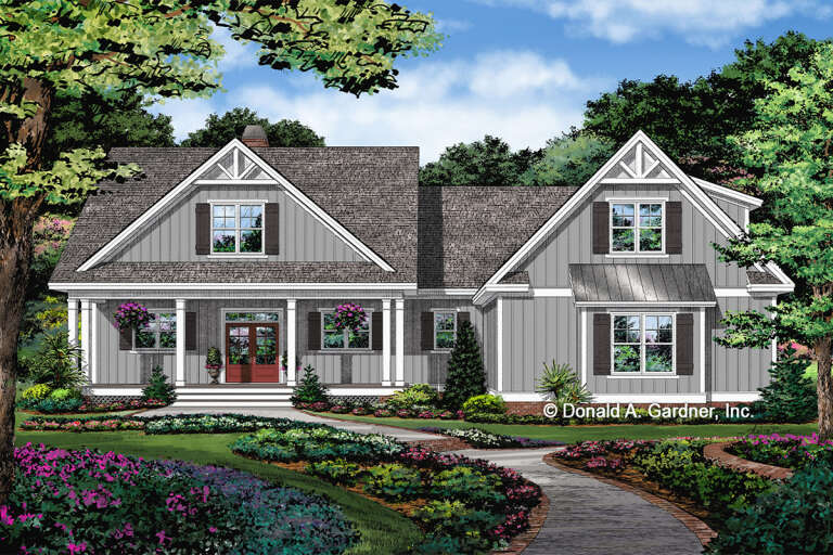 Country House Plan #2865-00146 Elevation Photo