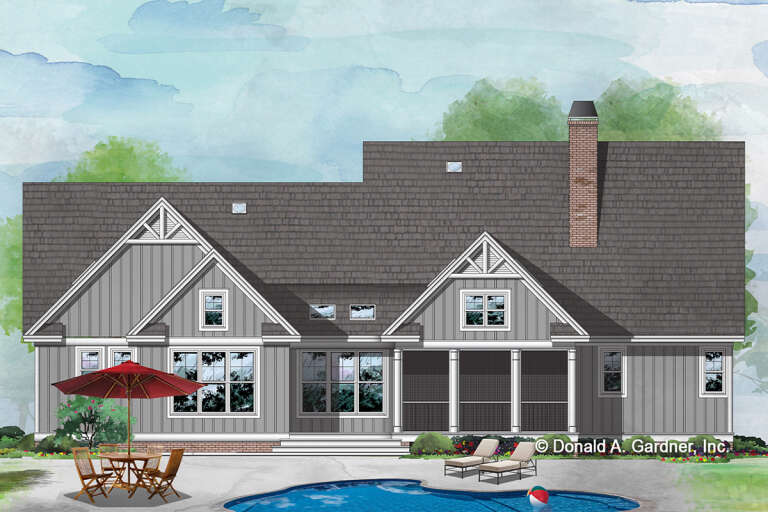 Country House Plan #2865-00146 Elevation Photo