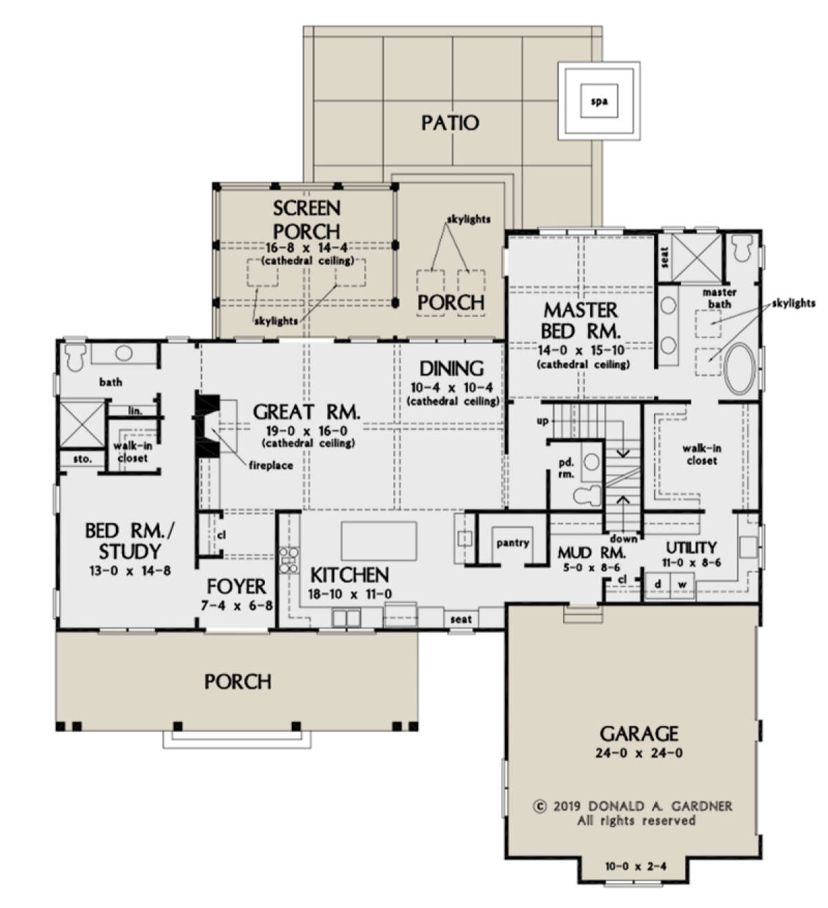 Main Floor for House Plan #2865-00146