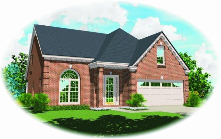 House Plan House Plan #2695 Front Elevation