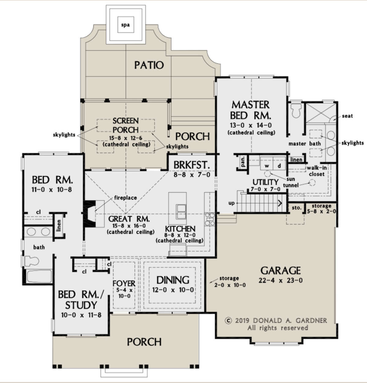 Main Floor for House Plan #2865-00147
