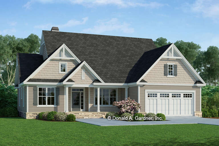 Country House Plan #2865-00148 Elevation Photo