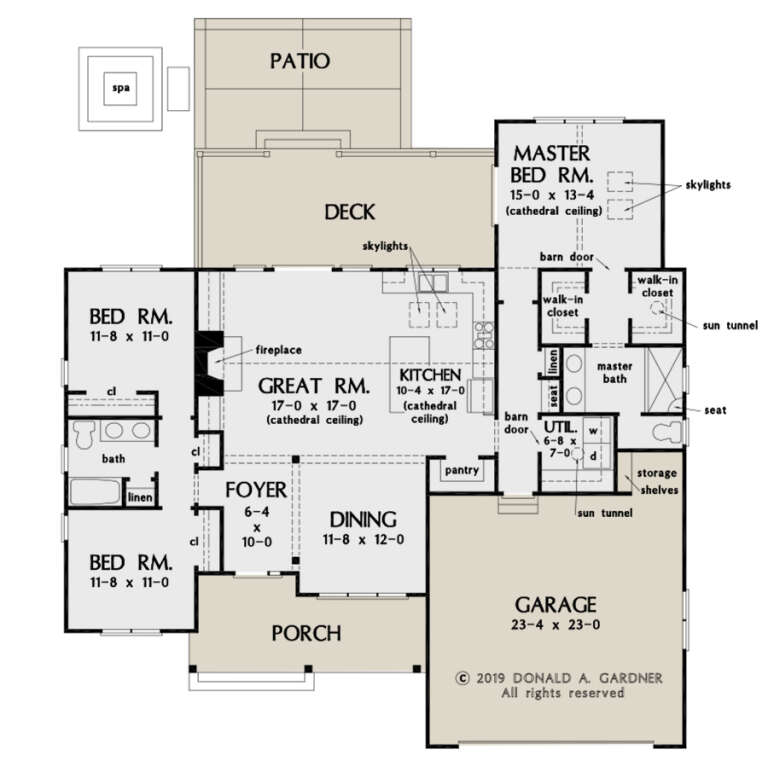 House Plan House Plan #26951 Drawing 1