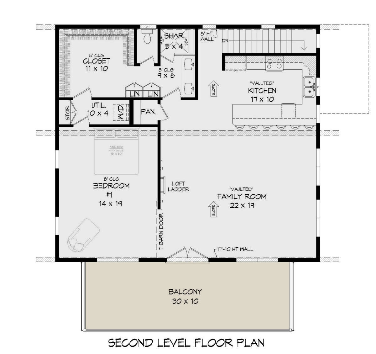 Second Floor for House Plan #940-00507