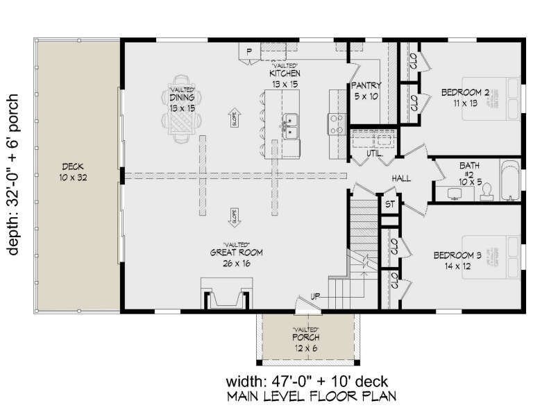 House Plan House Plan #26954 Drawing 1