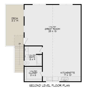 Second Floor for House Plan #940-00509