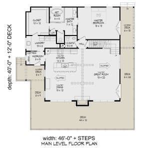 Main Floor  for House Plan #940-00510