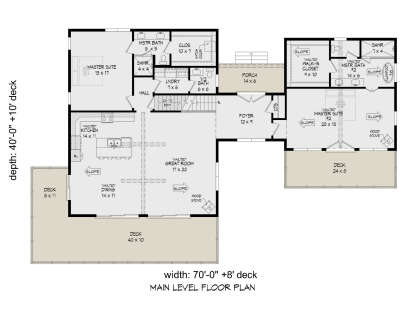 Main Floor  for House Plan #940-00511