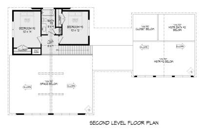 Second Floor for House Plan #940-00511
