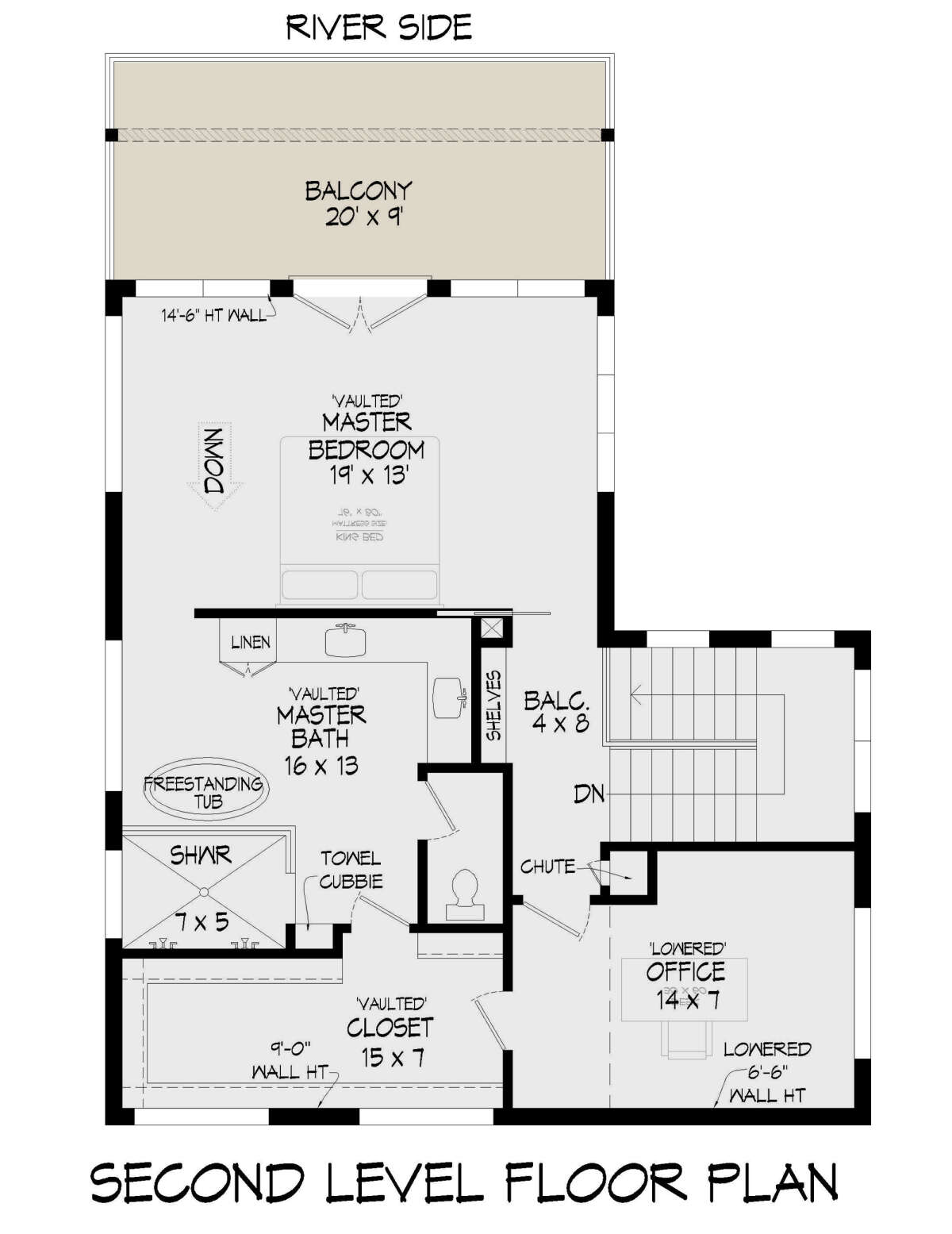 Second Floor for House Plan #940-00512