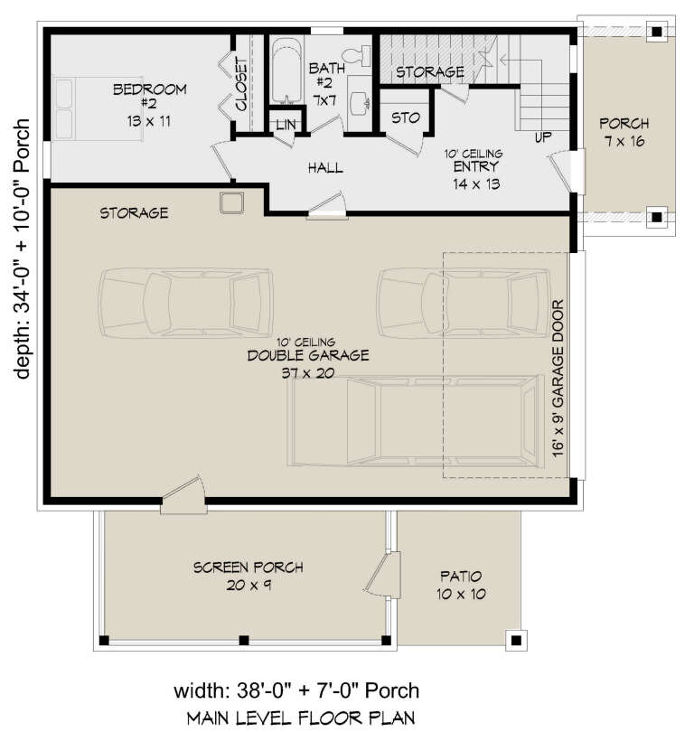 House Plan House Plan #26959 Drawing 1