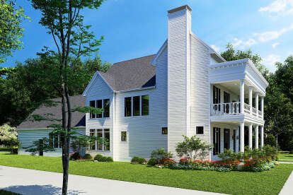 Southern House Plan #8318-00242 Elevation Photo