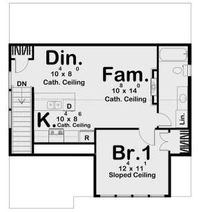 Second Floor for House Plan #963-00648