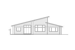 Contemporary House Plan #035-01002 Elevation Photo
