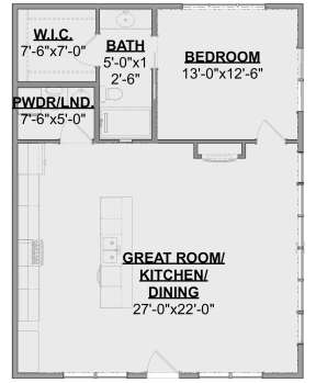 Main Floor  for House Plan #1462-00042