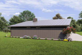 Modern House Plan #1462-00043 Elevation Photo