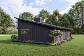 Modern House Plan #1462-00043 Elevation Photo