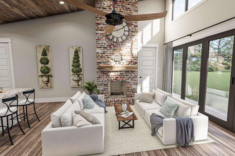 Modern House Plan #1462-00043 Additional Photo