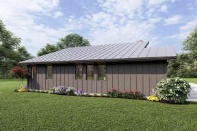 Modern House Plan #1462-00044 Elevation Photo