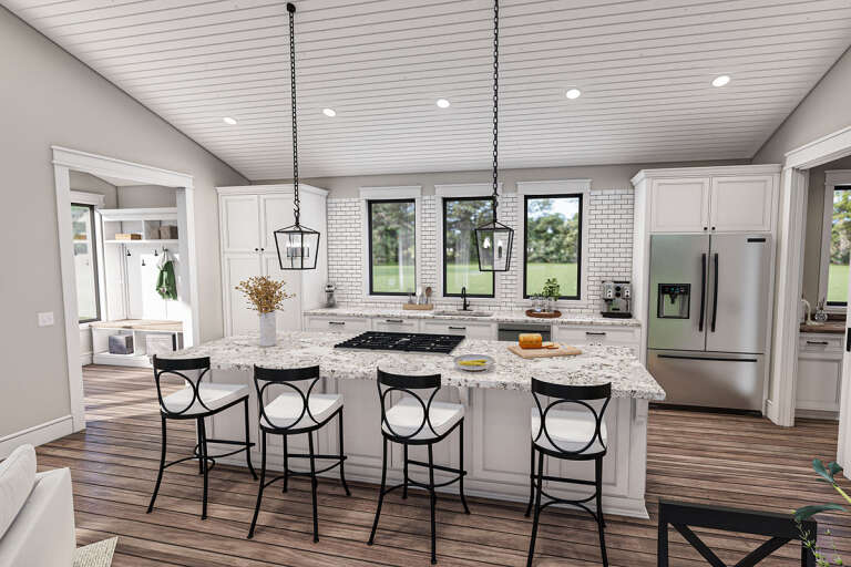Modern House Plan #1462-00044 Additional Photo