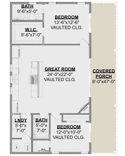 House Plan House Plan #26967 Drawing 1
