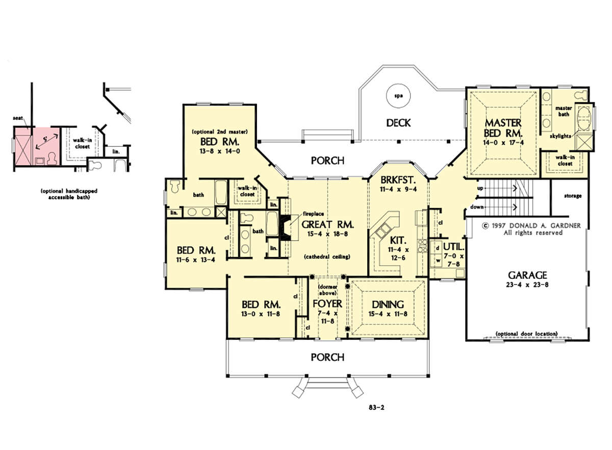 Main Floor for House Plan #2865-00150