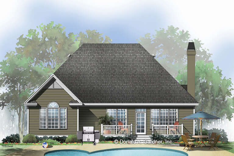 Craftsman House Plan #2865-00152 Elevation Photo