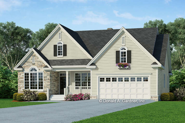 House Plan House Plan #26972 Front Elevation