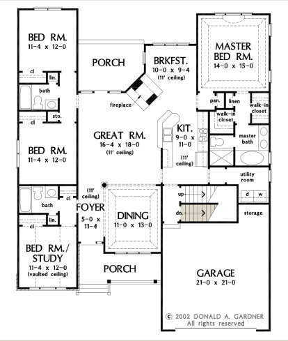 House Plan House Plan #26972 Drawing 3