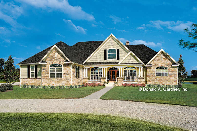 House Plan House Plan #26973 Front Elevation 