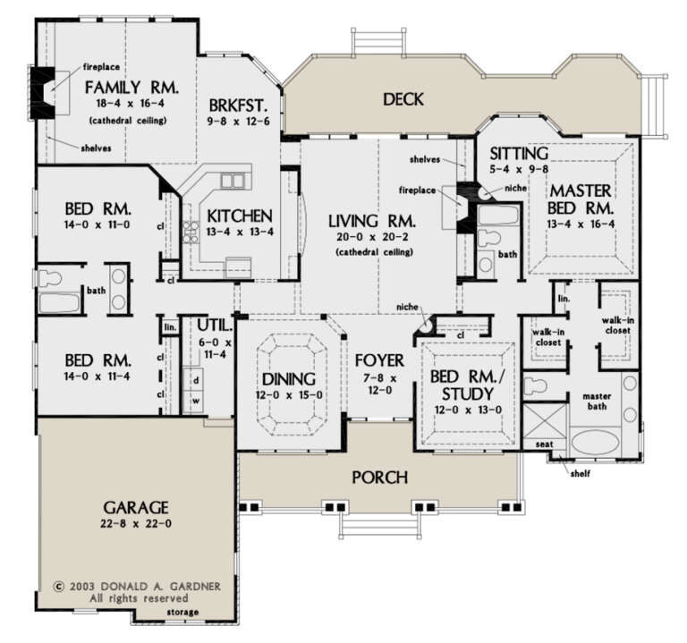 House Plan House Plan #26973 Drawing 1