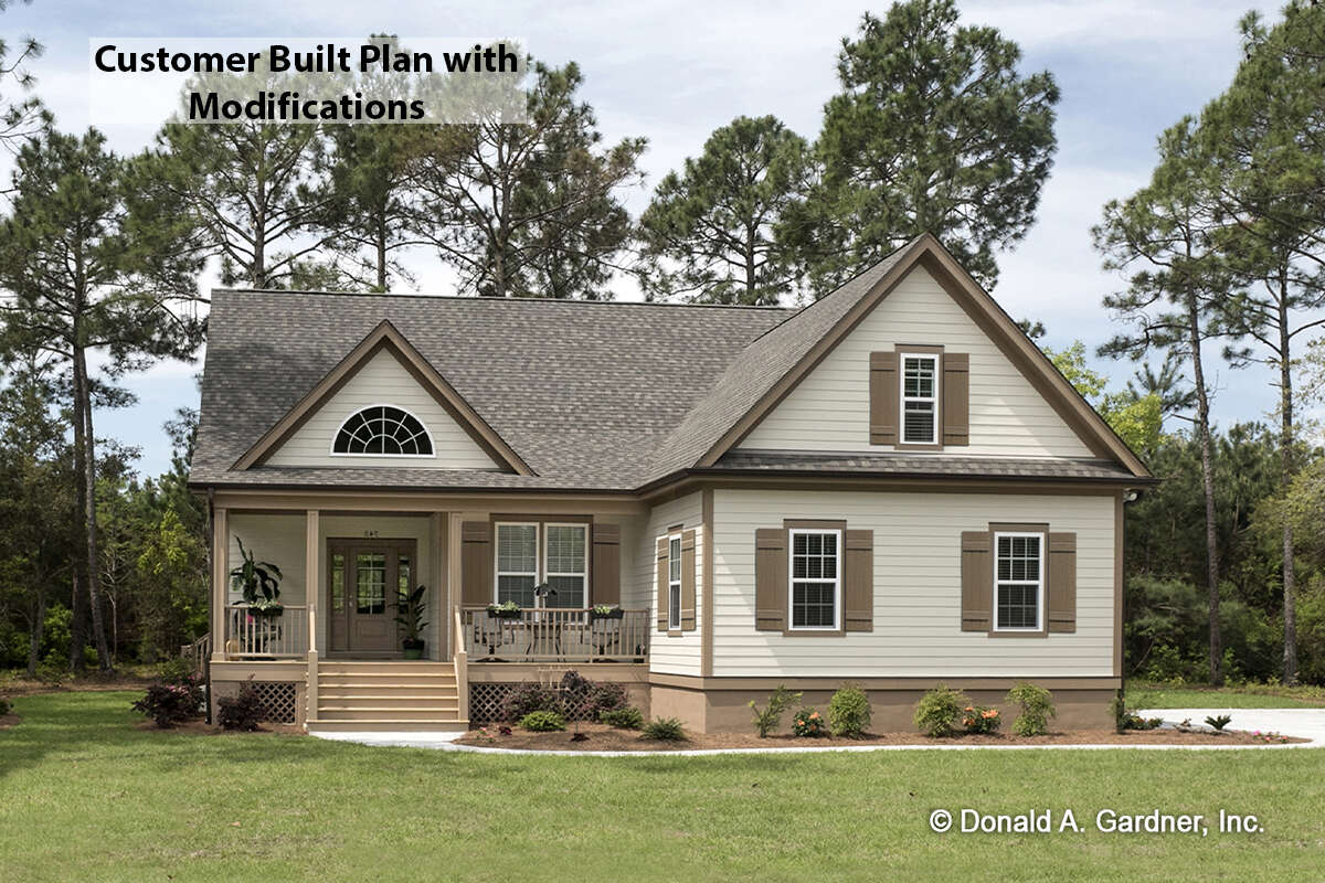 Cottage House Plan #2865-00156 Elevation Photo