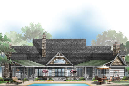 Craftsman House Plan #2865-00157 Elevation Photo