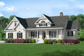 Country House Plan #2865-00158 Elevation Photo