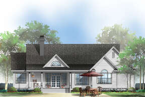 Country House Plan #2865-00158 Elevation Photo