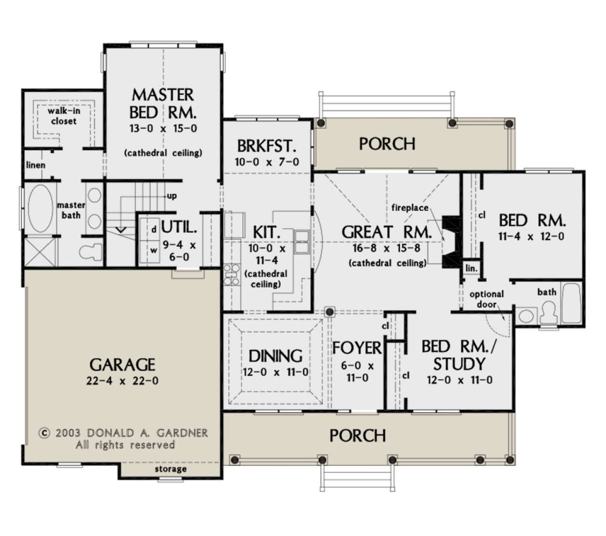 Main Floor for House Plan #2865-00158