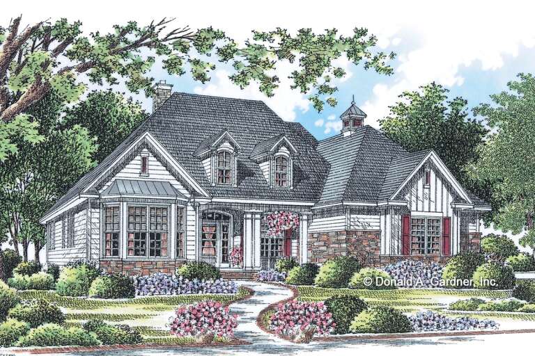 Traditional House Plan #2865-00160 Elevation Photo