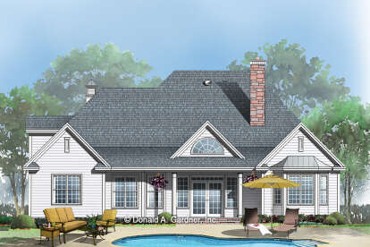 Traditional House Plan #2865-00160 Elevation Photo