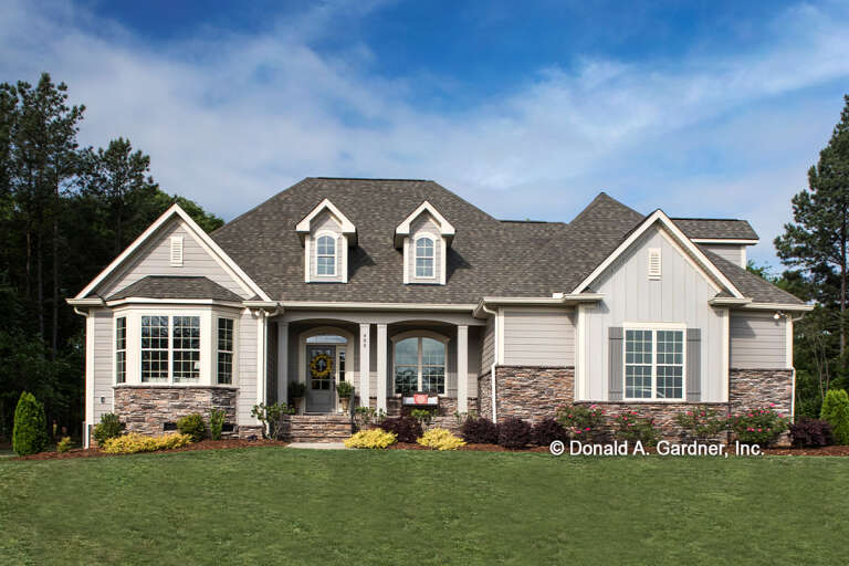 Traditional Plan: 2,013 Square Feet, 4 Bedrooms, 3 Bathrooms
