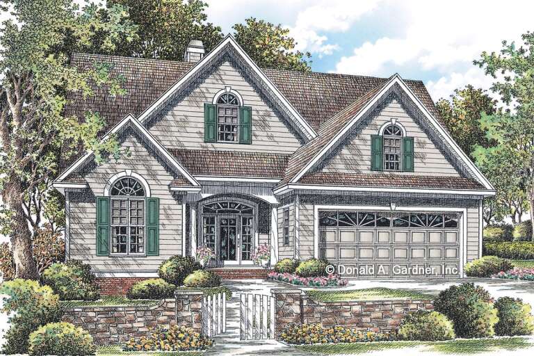 Traditional House Plan #2865-00161 Elevation Photo