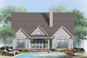 Traditional House Plan #2865-00161 Elevation Photo