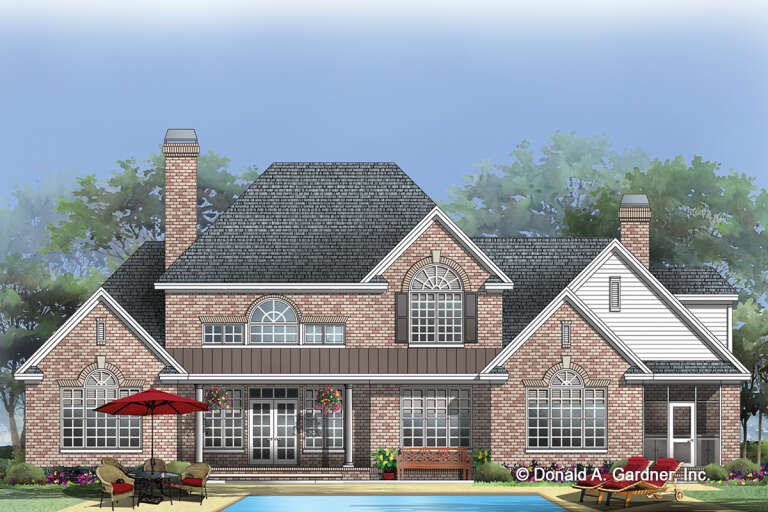 Southern House Plan #2865-00163 Elevation Photo