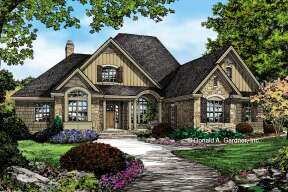 Southern House Plan #2865-00164 Elevation Photo