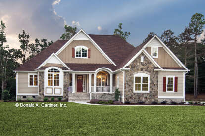 House Plan House Plan #26982 Front Elevation 