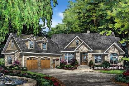 House Plan House Plan #26985 Front Elevation