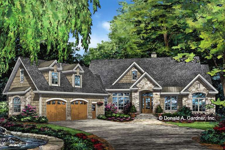 House Plan House Plan #26985 Front Elevation