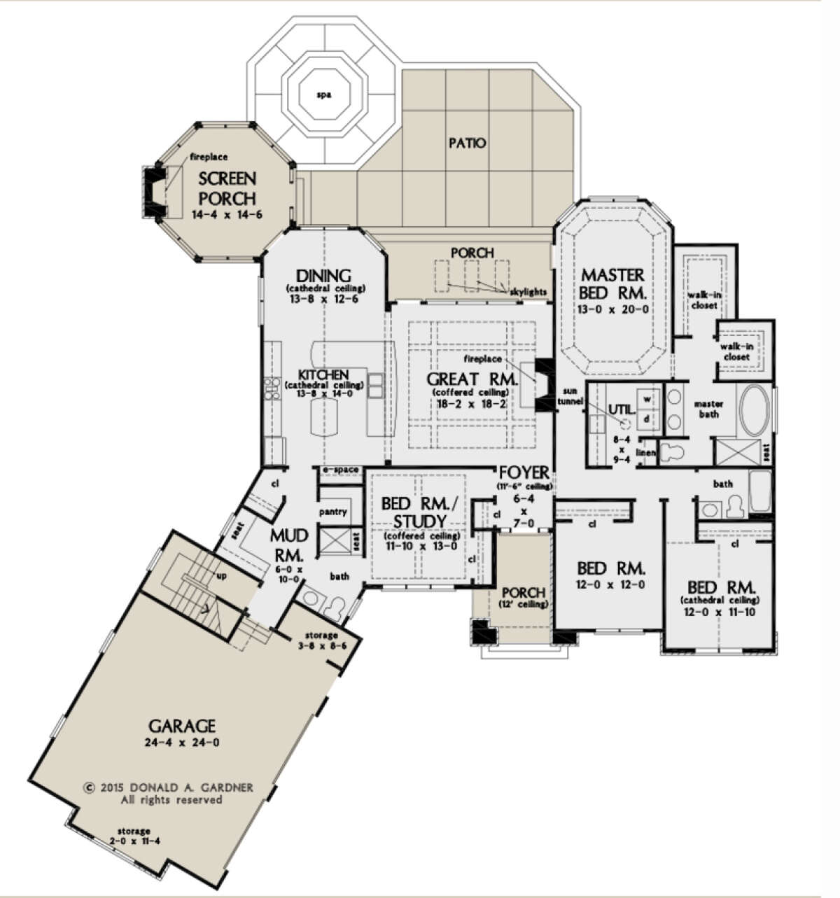 Main Floor for House Plan #2865-00167