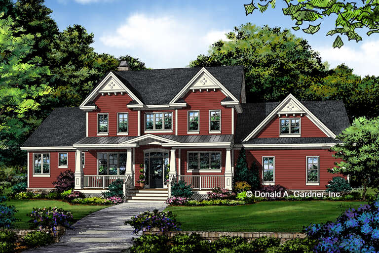 House Plan House Plan #26987 Front Elevation